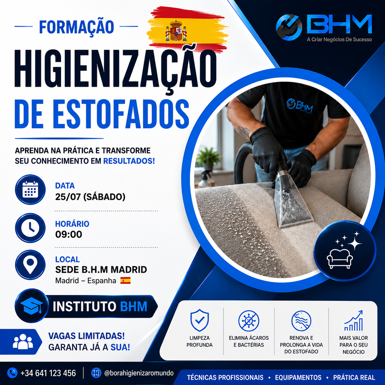 Higienização de Estofados 🇪🇸